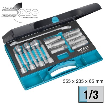 Stoßdämpfer-Werkzeug-Satz 4915/15, 1/2", 15-teilig von Hazet