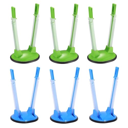 Hazrcvr 6 Stück Baggy Rack, Sandwich Bag Racks, Baggy Rack Stand, Verstellbarer Baggy Rack Ständer, Baggy Rack Halter von Gefrierbeuteln aus Kunststoff, Freisprechbeuteln und Küchenabfallbeuteln Hazrcvr 6 Stück Baggy Rack, Sandwich Bag Racks, Baggy Rack Stand, Verstellbarer Baggy Rack Ständer, Baggy Rack Halter von Gefrierbeuteln aus Kunststoff, Freisprechbeuteln und Küchenabfallbeuteln von Hazrcvr