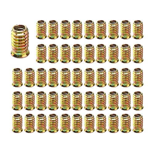 Hazrcvr Gewindehülse 100 Stück Einschraubmutter m6 Einschraubgewinde m6 15 mm Einschraubmutter Gewindeeinsatz Muttern Hex Innensechskantmuttern aus verzinktem Stahl für Holzmöbel Hazrcvr Gewindehülse 100 Stück Einschraubmutter m6 Einschraubgewinde m6 15 mm Einschraubmutter Gewindeeinsatz Muttern Hex Innensechskantmuttern aus verzinktem Stahl für Holzmöbel von Hazrcvr