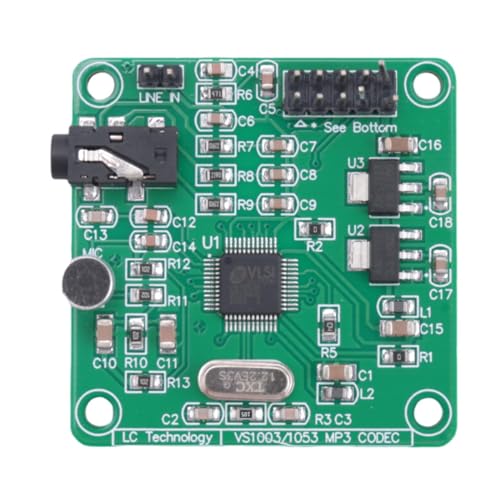 Hbaebdoo VS1053 MP3 Modul Entwicklungs Karte mit Integrierter SPI Schnittstelle für Aufnahme Funktionen Hbaebdoo VS1053 MP3 Modul Entwicklungs Karte mit Integrierter SPI Schnittstelle für Aufnahme Funktionen von Hbaebdoo