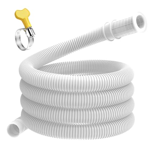 13ft Flexibler Entfeuchtungsdrainer -Abflussschlauch mit Klemme, Cuttable AC -Abflussschlauch für tragbare Klimaanlagen Waschmaschineneinlass -Wasserhahnanschluss 13ft Flexibler Entfeuchtungsdrainer -Abflussschlauch mit Klemme, Cuttable AC -Abflussschlauch für tragbare Klimaanlagen Waschmaschineneinlass -Wasserhahnanschluss von Hbbgdiy