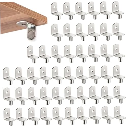 50pcs Metallschelfpegs 5mm L Form Nickel gepackte Regalstifte mit Lochschrank Bücherregal Stütze für Küchenschrank Schrankmöbel Regale 50pcs Metallschelfpegs 5mm L Form Nickel gepackte Regalstifte mit Lochschrank Bücherregal Stütze für Küchenschrank Schrankmöbel Regale von Hbbgdiy