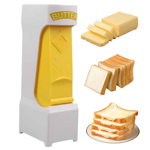 Butterschneider Slicer Single Stick Butterspender mit Metallklinge müheloser Klick Slicer Mehrzweck Küchenwerkzeug für Käse Obst Gemüse Gemüse Butterschneider Slicer Single Stick Butterspender mit Metallklinge müheloser Klick Slicer Mehrzweck Küchenwerkzeug für Käse Obst Gemüse Gemüse von Hbbgdiy