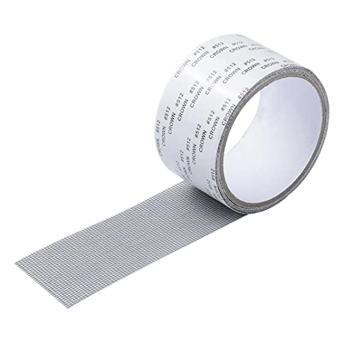 Fensterreparaturklebeband wasserdichtes Glasfaser -Screen -Patch -Rollen mit starkem Klebstoff, Maschenreparaturband für Fenster, Türen, Bildschirme, Löcher und Risse, einfach aufzutragen Fensterreparaturklebeband wasserdichtes Glasfaser -Screen -Patch -Rollen mit starkem Klebstoff, Maschenreparaturband für Fenster, Türen, Bildschirme, Löcher und Risse, einfach aufzutragen von Hbbgdiy