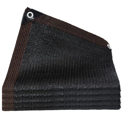 Hbbgdiy 16x33ft Schattentuch UV Schutz mit Tariftrissen resistenten Privatsphäre Bildschirm Zaunabdeckung für Balkon Garten Terrasse Treibhaus Outdoor Sonnenblöcke Mesh Plane von Hbbgdiy