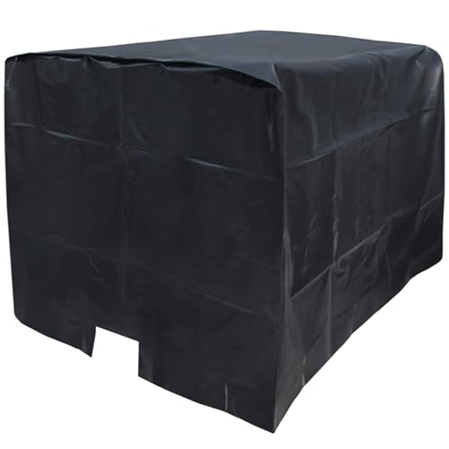 Hbbgdiy IBC -Tote -Abdeckung 47 x 31, 5 x 39 Zoll wasserdichte Regenfassabdeckung UV -Widerstandes Schutz Oxford Fabric Shield für Wassertankstaub Sonne Block Outdoor -Gebrauch von Hbbgdiy