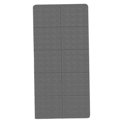 Laufbandmatte für Teppichböden, schockabsorbierende Anti-Rutsch-Stationäre Fahrradmatte, 72x24 TPE Faltbare Bodenschutzkissen für Trainingsgeräte, Heim- und Fitnessstudio-Gebrauch von Hbbgdiy