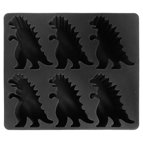 Hbbgdiy Monster Ice Form 6 Fach 3D Ice Cube Tably Nicht-Stick Easy Release Form für Whisky Cocktails Getränke, DIY Novel Cube Maker für Partys von Hbbgdiy