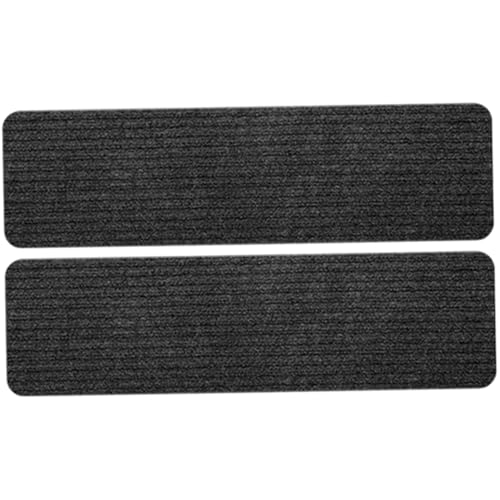 Treppenteppichprofile 2pcs 8x30 Zoll absorbierende Nicht -Schlupf -Treppenläufermaschinen Waschbarer kratzfestes Geräuschreduktion Teppiche für Holzstufen Innenräume von Hbbgdiy