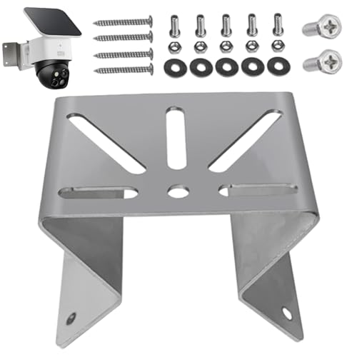 Überwachungskamera -Halterung, Edelstahl -Wandhalterung Metall -Eckhalterung Außenwand Eckhalterung für Außen- und Innenräume von Hbbgdiy