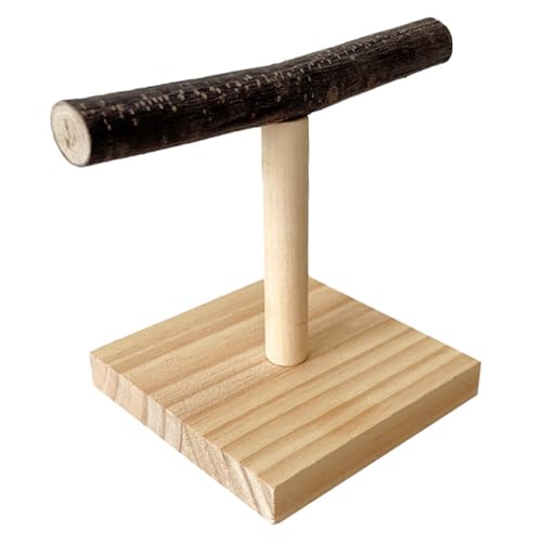 Vogelperchständer, tragbarer Holz Vogelständer, T-förmige Pole-umweltfreundliches Spiel für Sittiche-Cockatiels, Conures, Maas, Finken Lovebirds. Vogelperchständer, tragbarer Holz Vogelständer, T-förmige Pole-umweltfreundliches Spiel für Sittiche-Cockatiels, Conures, Maas, Finken Lovebirds. von Hbbgdiy