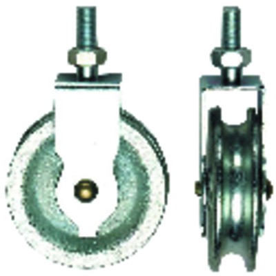 Waschseilrolle Nr.5003 60mm mit Gussrolle von Hbs Betz