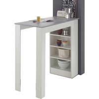HBZ Bartisch "Mojito, TOPSELLER", (Bartisch, Tisch), Bartisch mit Regal beidseitig montierbar von Stolkom