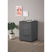 HBZ Nachtkommode "Santorin Nachtkonsole, BxHxT 45x61x40 cm", (1 St.), Breite 45cm, Softclose für Schubkästen, Melaminbeschichtung von Hbz