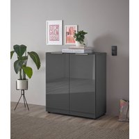 HBZ Kommode "Santorin, BxHxT 90x99x40 cm", (1 St.), Breite 90cm, Softclose für Türen, Melaminbeschichtung von Hbz