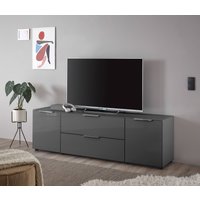 HBZ Lowboard "Santorin, BxHxT 180x99x40 cm", (1 St.), Breite 180cm, Softclose für Türen und Schubkästen, Melaminbeschichtung von Hbz
