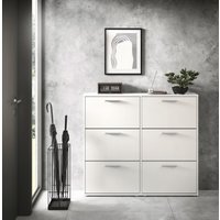 HBZ Schuhkipper "Sam Schuhkipper, Schuhschrank BxHxT 116x103x17 cm", (1 St.), mit 6 Klappen von Hbz