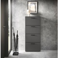 HBZ Schuhkipper "Sam Schuhkipper, Schuhschrank BxHxT 59x136x17 cm", (1 St.), mit 4 Klappen von Hbz