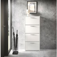 HBZ Schuhkipper "Sam Schuhkipper, Schuhschrank BxHxT 59x136x17 cm", (1 St.), mit 4 Klappen von Hbz