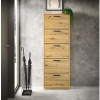 HBZ Schuhkipper "Sam Schuhkipper, Schuhschrank BxHxT 59x169x17 cm", (1 St.), mit 5 Klappen von Hbz
