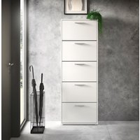 HBZ Schuhkipper "Sam Schuhkipper, Schuhschrank BxHxT 59x169x17 cm", (1 St.), mit 5 Klappen von Hbz