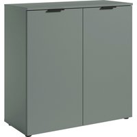 HBZ Sideboard "Linz Kommode, BxHxT 90x90x40cm", (1 St.), Breite 90cm,Lip-Griff,Melaminbeschichtung von Hbz