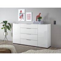 HBZ Kommode "Santorin, BxHxT 180x99x40 cm", (1 St.), Breite 180cm, Softclose für Türen und Schubkästen, Melaminbeschichtung von Hbz