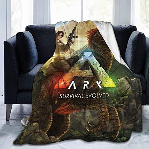 ARK Survival Evolved 60"x50" warme Decke, superweiche MicroVelvet-Decke, Plüsch-Fuzzy-Decke, Mikrofaser von Hdadwy