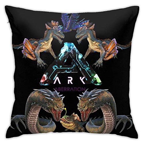 Hdadwy Ark Survival Evolved Aberration Home Dekorative Kissenbezüge für Sofa Couch Kissen Kissenbezüge 18x18 Zoll von Hdadwy