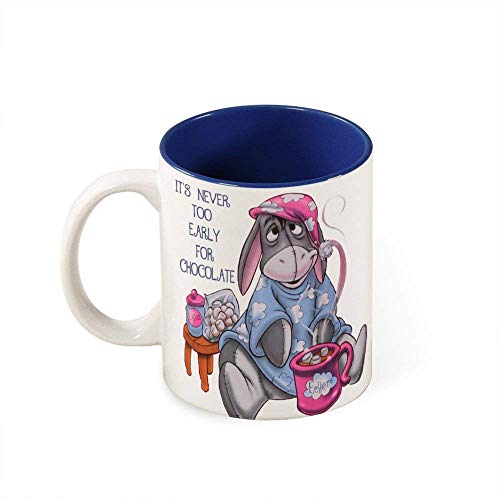 Hdadwy Eeyore Relax Color Mug Interior Einzigartige ideale Geschenke Kaffeetasse für Jungen Mädchen Herren Damen Paare von Hdadwy