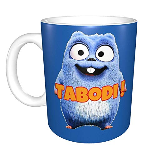 Hdadwy Happy Lemmings Tabodi und Grizzy Home Keramik Teetasse Büro Kaffeetasse 10 Unzen von Hdadwy