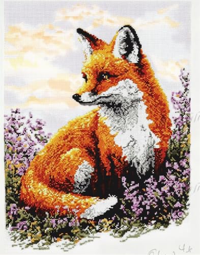 Hdfvlfdsa Kreuzstich Set Vorgedruckt, Fuchs 60x80cm Stickvorlagen Stickbilder Vorgedruckt Kreuzstich Stickpackungen Stickpackung Cross Stitch Embroidery Kit Stickset Sticken Set Erwachsene Anfänger Hdfvlfdsa Kreuzstich Set Vorgedruckt, Fuchs 60x80cm Stickvorlagen Stickbilder Vorgedruckt Kreuzstich Stickpackungen Stickpackung Cross Stitch Embroidery Kit Stickset Sticken Set Erwachsene Anfänger von Hdfvlfdsa