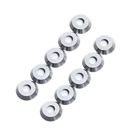 Hduacuge 10 Stück Scheren, Durchmesser 12 mm, rund, aus Hartmetall, geeignet für das Drehen von , Ci3 Hduacuge 10 Stück Scheren, Durchmesser 12 mm, rund, aus Hartmetall, geeignet für das Drehen von , Ci3 von Hduacuge