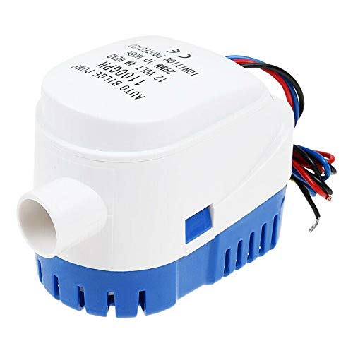 Hduacuge 12 V 1100 GPH Marine Boot Automatische Keil Pumpe RV Tauchpumpe Automatik von Hduacuge