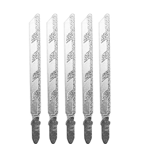 Hduacuge 5-teiliges Set, 101 mm, 4 , T-Schaft, beschichtet, Jig-Sägeblatt, Set, Maurerei, Fliesen, Schneiden, Elektrowerkzeuge, Zubehör von Hduacuge