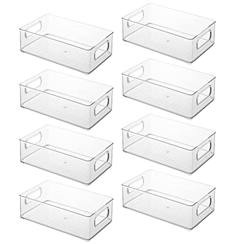 Hduacuge Aufbewahrungsbox, stapelbar, transparent, für Kühlschrank, Gefrierschrank und Küche Hduacuge Aufbewahrungsbox, stapelbar, transparent, für Kühlschrank, Gefrierschrank und Küche von Hduacuge