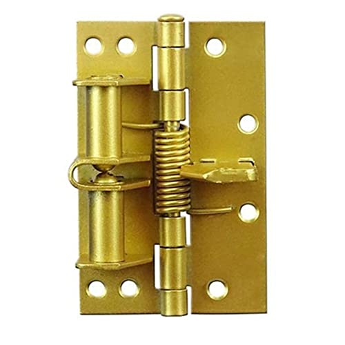 Hduacuge Automatische Türschließerscharniere für Schrank, Schrank, Federscharniere, abnehmbar, multifunktional, Positionierung Türschließer, goldfarben Hduacuge Automatische Türschließerscharniere für Schrank, Schrank, Federscharniere, abnehmbar, multifunktional, Positionierung Türschließer, goldfarben von Hduacuge