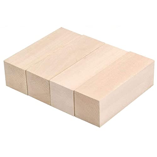 Hduacuge Große Holzblöcke für Skulpturen, Whittling Wood Blocks, Skulpturblöcke aus , weiches , unvollendet, für Anfänger in der Skulptur von Hduacuge