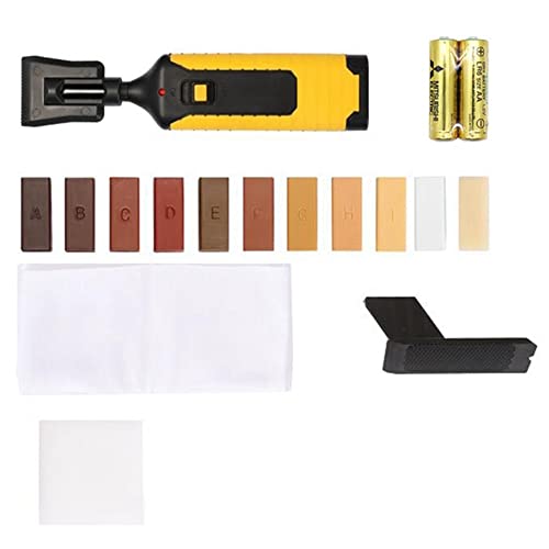 Hduacuge Reparatur-Set für Fliesen, Reparatur-Set für , mit 11 Wachsblöcken, Füllstoff für Fliesen und Reparaturfarbe von Hduacuge