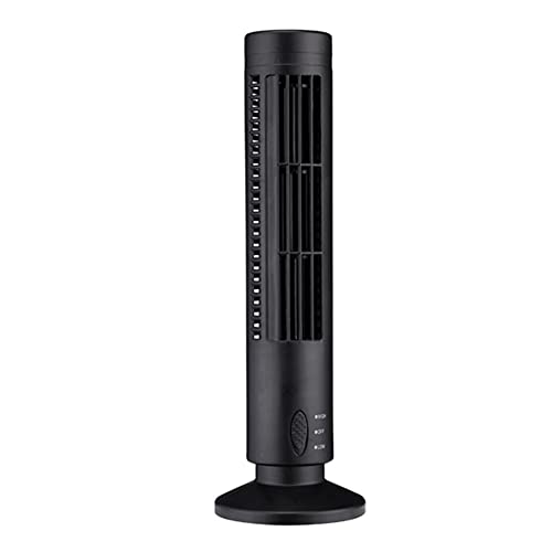 Hduacuge Turmventilator, USB, Turmventilator, elektrisch, Mini-Klimaanlage, vertikal, Standventilator, schwarze Klinge Hduacuge Turmventilator, USB, Turmventilator, elektrisch, Mini-Klimaanlage, vertikal, Standventilator, schwarze Klinge von Hduacuge