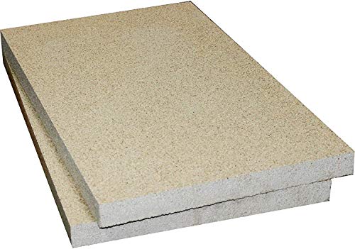 HeWaTherm Vermiculite 1100°C 600kg/m3 SG 500 x 300 x 30mm (2) von HeWaTherm