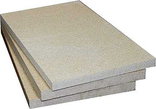 HeWaTherm Vermiculite 1100°C 600kg/m3 SG 500 x 300 x 30mm (3) von HeWaTherm