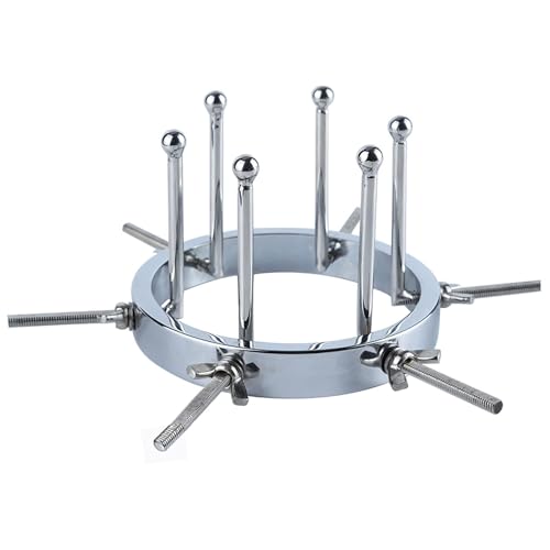 HeYie Metall Analexpander Vaginal Anal Expander Anal Spekulum Analplug Anal Butt Plug Fisting Dilatator Analdilatation Anus Treuer Riesige Speculum Fetisch Masturbation BDSM SM Analexpander Keuschheit von HeYie