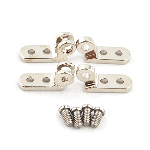 HeaRso Set Von 10, Breiten 3mm / 3,5 Mm / 4-mm-Brillenscharnieren for Reisende Kunststoffrahmen, Gläserscharniere Reparatur (Color : 3.5mm) von HeaRso