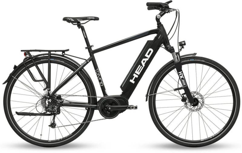 Head E-Bike Trivor, 9 Gang S-Ride RDM300 Schaltwerk, Kettenschaltung, Mittelmotor, 576 Wh Akku von Head