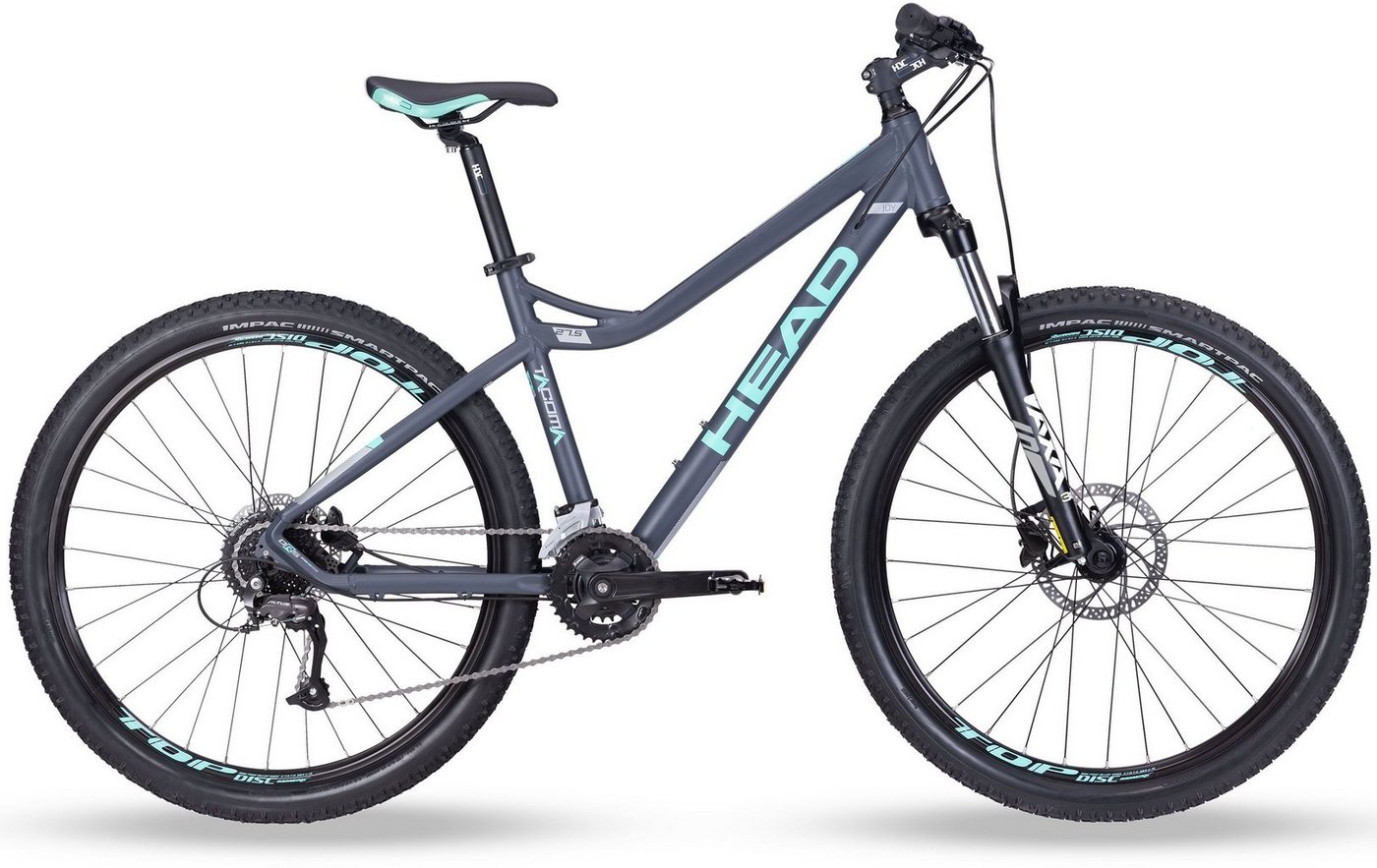 Head Mountainbike Tacoma II, 18 Gang S-Ride RDM300 Schaltwerk, Kettenschaltung von Head