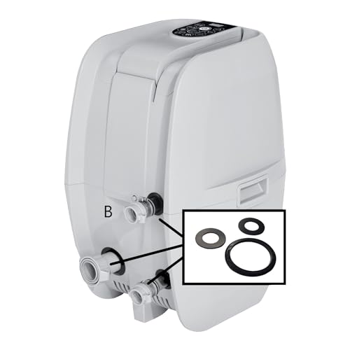 HeadSeal™ Silikon-Dichtungen A, B & C – präzise Passform für Square Lay Z Spa Saluspa AirJet Heizungspumpen – verbessert Haltbarkeit und Leistung für alle Best-Way-Modelle von HeadSeal.com