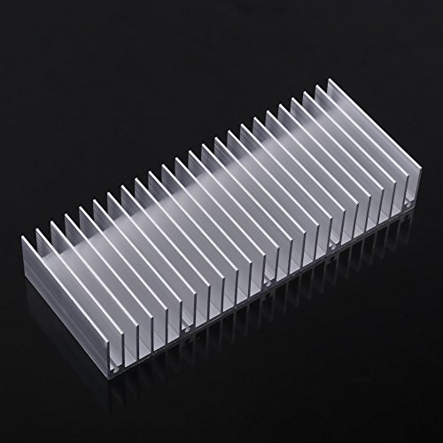 1 Pc Aluminium Wärmekühlkühler Kühler Kühlkörper Dicht für Computer Power IC LED 24 Zähne 150 Mm von Headerbs
