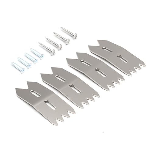 4-teiliges Holzbearbeitungs-Begrenzungsklemmen-Set, Holzplatten-Befestigungsklammern mit M5 X 20 M4 X 25 Selbstschneidenden Schrauben von Headerbs