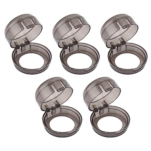Child Safety Gas Stove Knob Protection Cover High Temperature Child Proof Oven Knob Cover Stove Knob Protection Cover (Transparentes Schwarz) von Headerbs